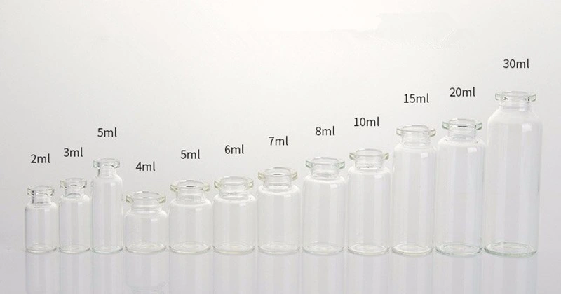 Empty Glass Vial 15ml, Different Color Scintillation Vial with Cap