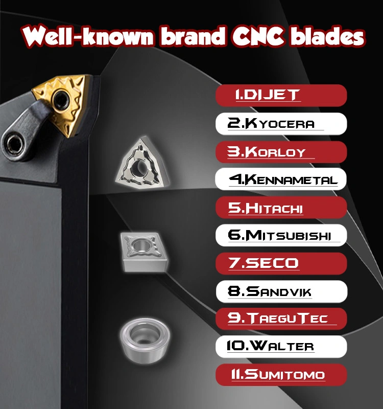 Wnmg080408n-Gz Special Processing of Cast Iron Milling CNC Lathe Blade Inserts